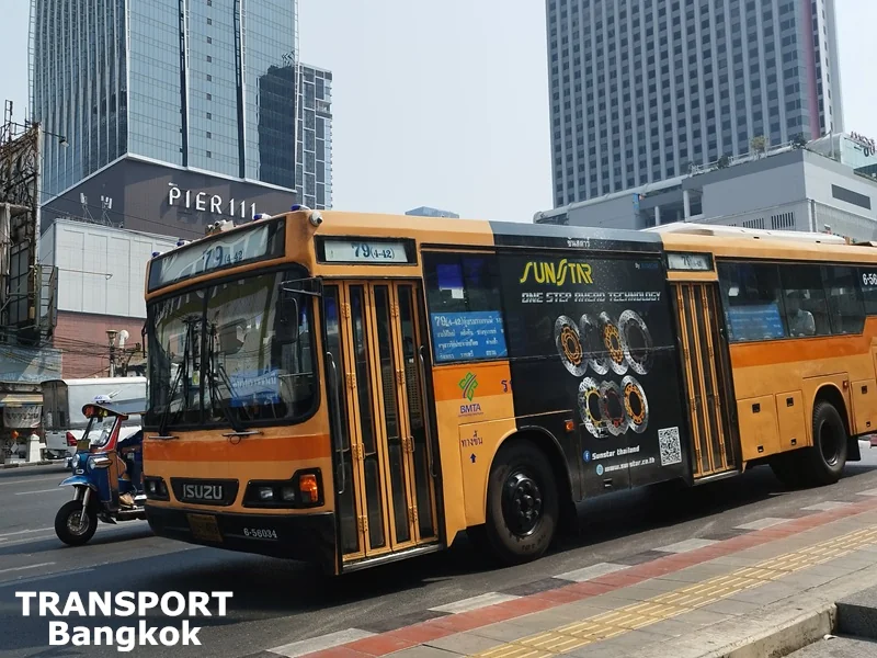 Air-conditioned BMTA buses